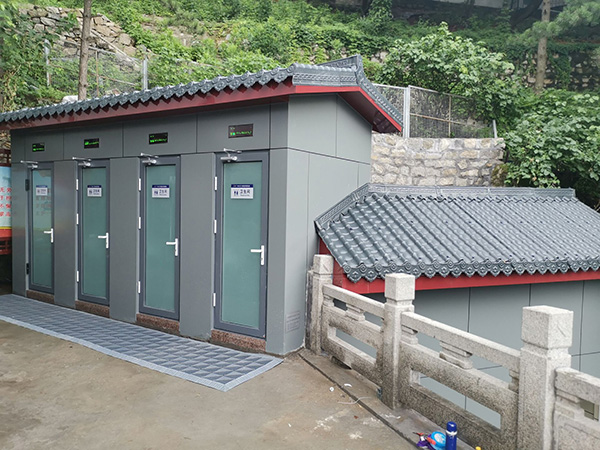 聊城泰山仿古造型零排放循环冲水厕所